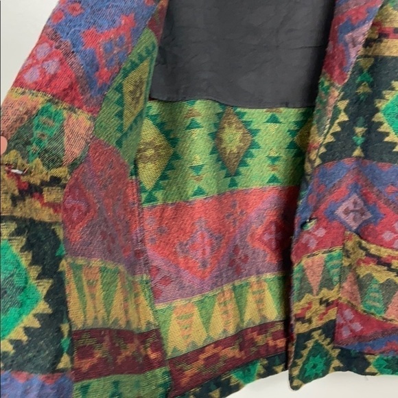 Vintage 80’s Southwestern Blazer/Jacket size m/l - Picture 13 of 14